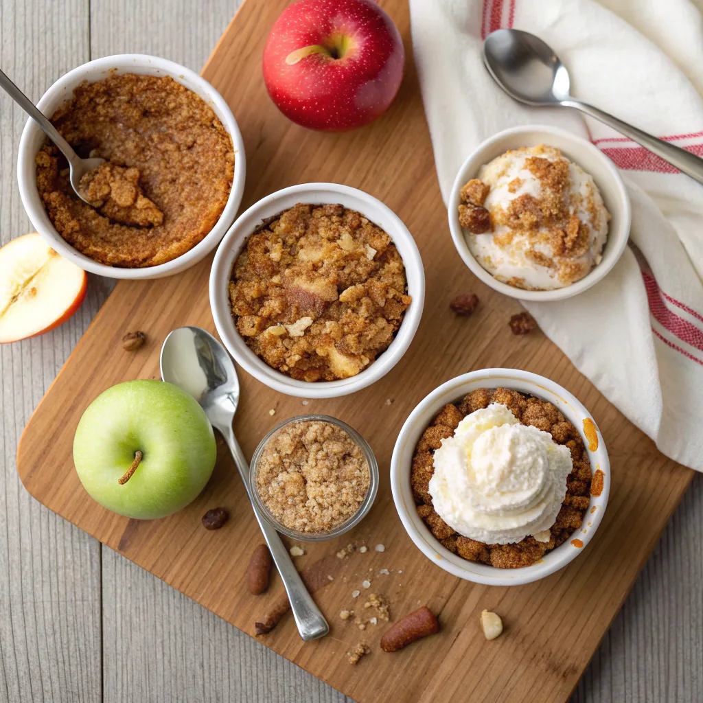 Mini Apple Crisp Dump Cakes Pioneer Woman Style – Quick Recipe 11 Variations of mini apple dump cakes