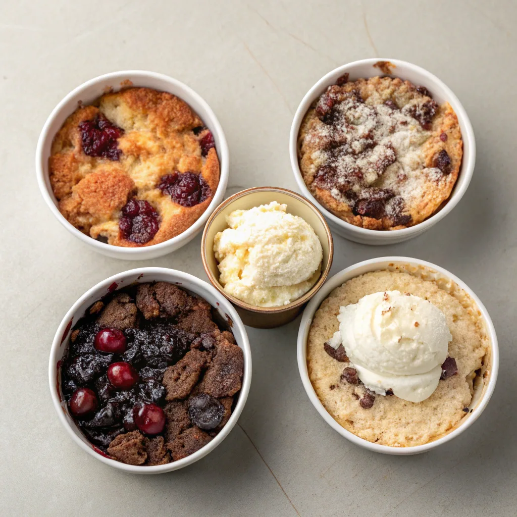 Sugar cookie dump cake variations