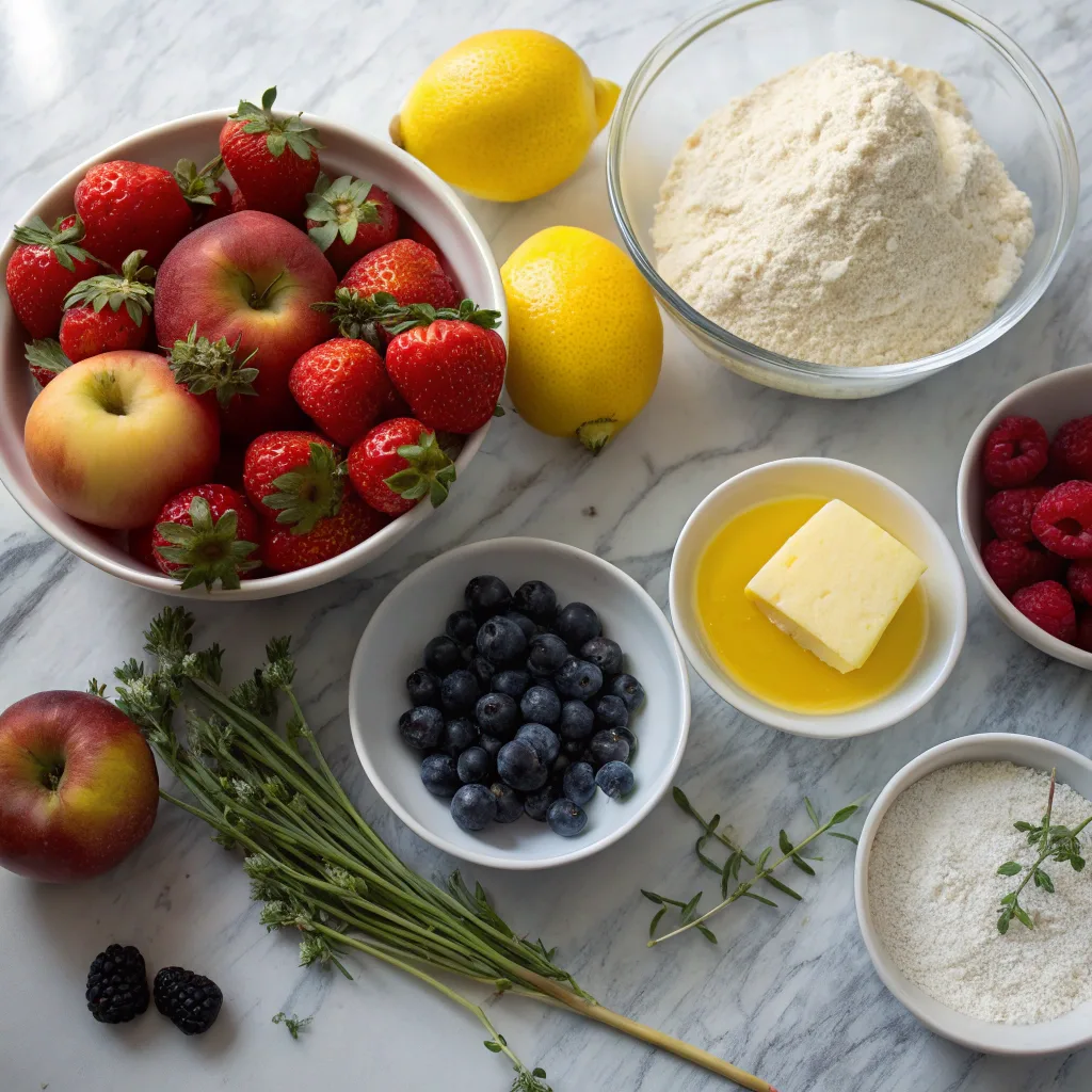 Vegan Dump Cake: Gourmet Fresh Fruit Dessert Everyone Will Love 9 Ingredients for Vegan Dump Cake