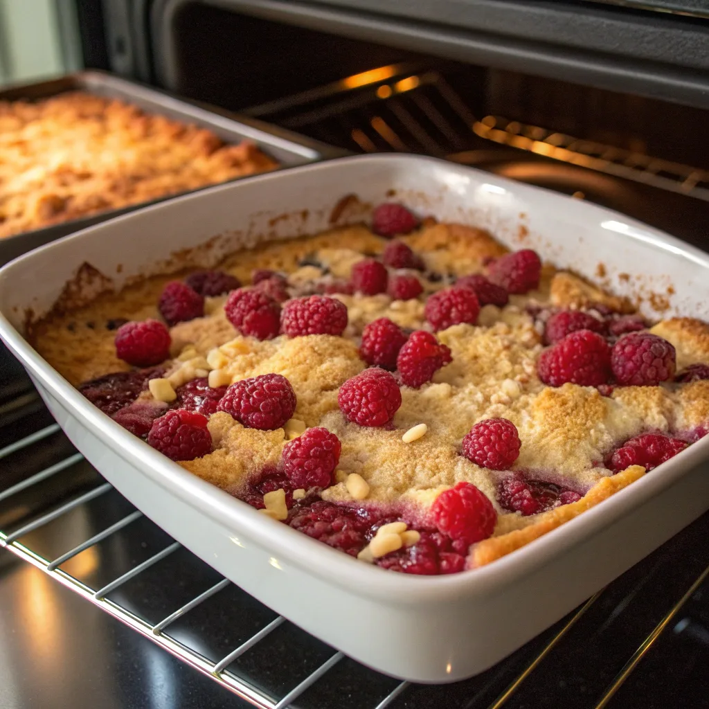 Best Raspberry Almond Dump Cake Recipe for Busy Weeknights 10 Baking Raspberry Almond Dump Cake