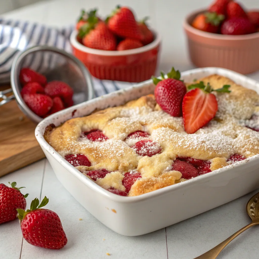 10 Strawberry Dump Cakes – Easy Family-Favorite Dessert Recipes (2025) 4 strawberry shortcake dump cake