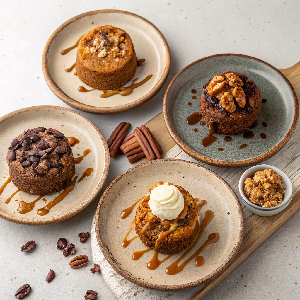 Mini Gingerbread Dump Cakes – Easy, Crowd-Pleasing Treat 11 Variations of mini gingerbread dump cakes