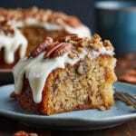 Butter Pecan Cake Recipe – Moist, Nutty, and Easy to Make 12 Slice of Butter Pecan Cake on plate