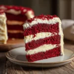 Red Velvet Cheesecake Layer Cake Recipe for a Decadent Dessert 12 Slice of red velvet cheesecake layer cake