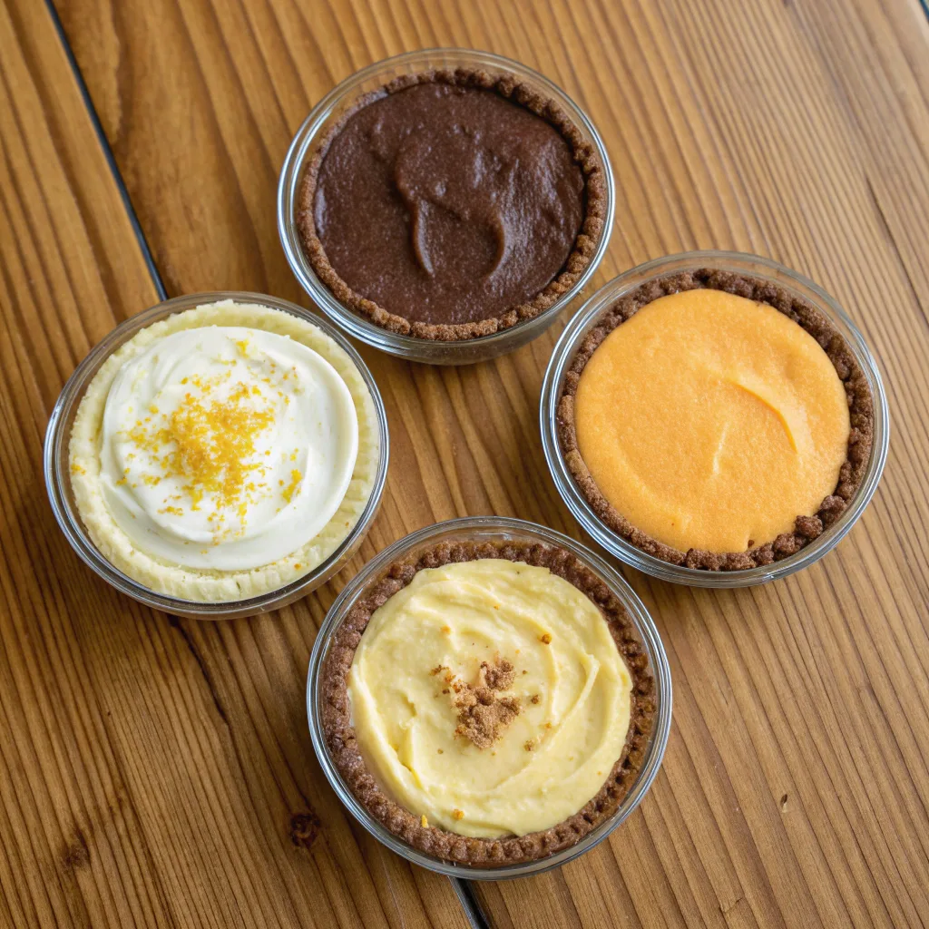 Philadelphia No Bake Cheesecake Filling – Easy and Creamy Dessert 11 Four variations of Philadelphia no bake cheesecake