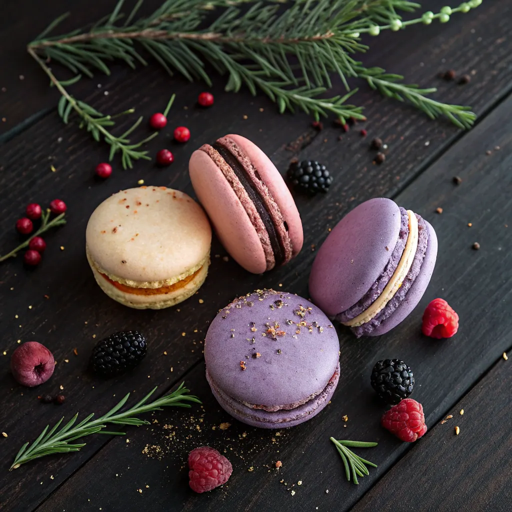 Variations of Spooktacular Spider Macarons