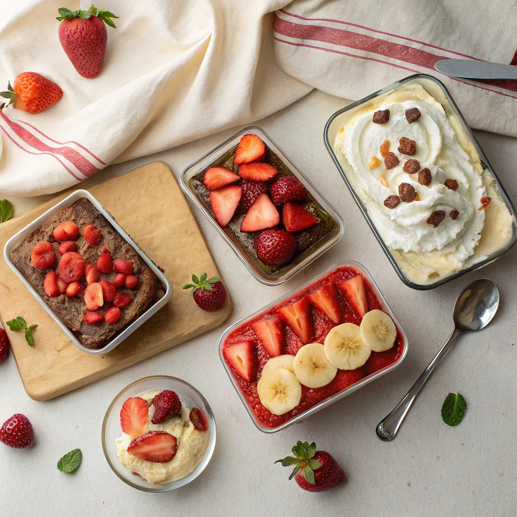 Vampire’s Strawberry Banana Dump Cake – Blood-Red Halloween Treat 11 Variations of strawberry banana dump cake