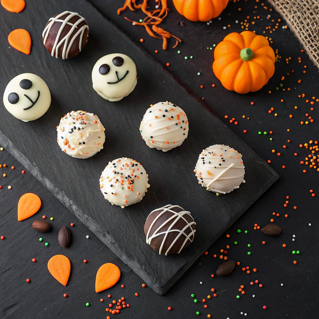 Ghost Oreo balls variations