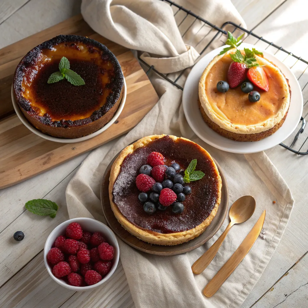 Monster Mash Burnt Basque Cheesecake – Halloween Party Favorite 11 Variations of Burnt Basque Cheesecake