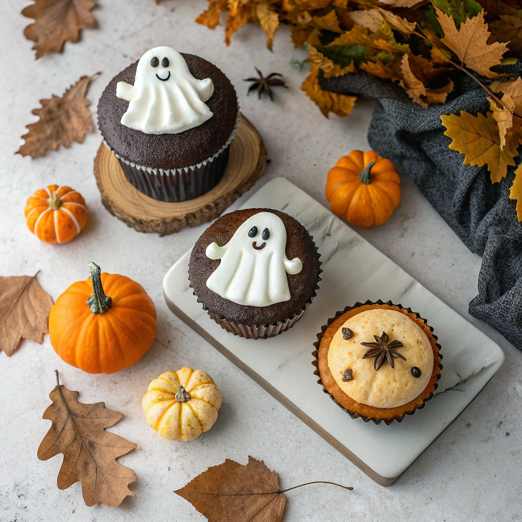 Halloween pumpkin ghost cake ideas