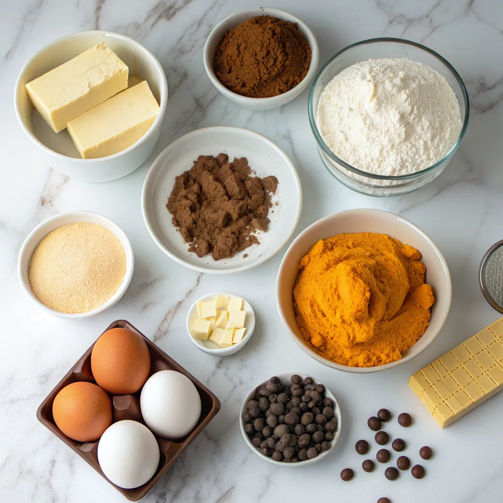 Chocolate Swirl Pumpkin Muffins Perfect for Family Breakfast 9 Ingredients for chocolate swirl pumpkin loaf