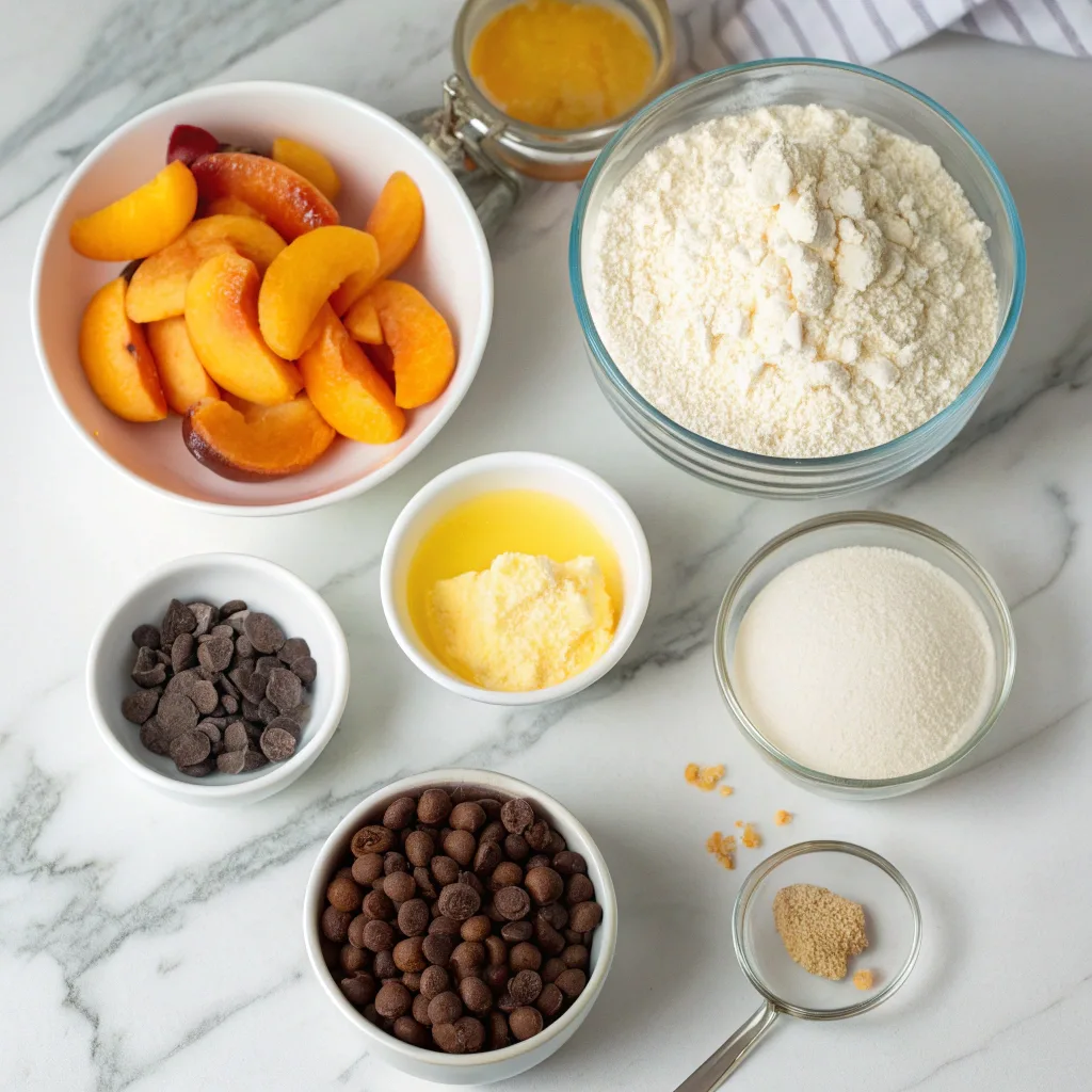 Gluten-Free Party Dump Cakes with Peach, Chocolate, and Tropical Flavors 2 Ingredients for gluten-free dump cake
