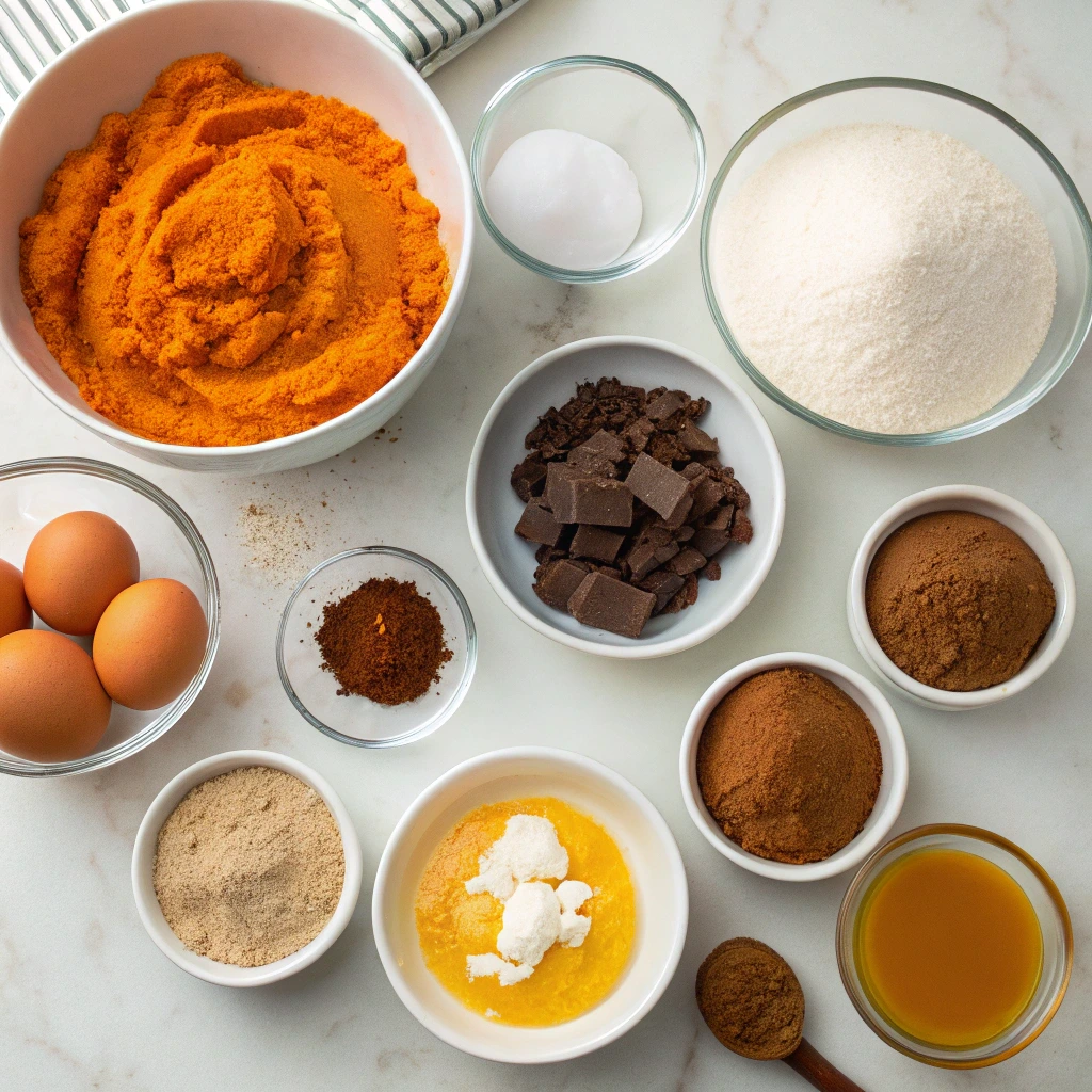 Halloween Pumpkin Chocolate Swirl Cake Recipe You’ll Love This Fall 9 Ingredients for Halloween Pumpkin Chocolate Swirl Cake