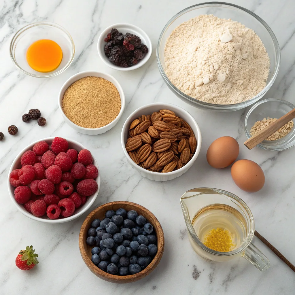 Blood-Red Berry Quinoa Tombstones – Halloween Mixed Berry Quinoa Dump Cake 9 Ingredients for mixed berry quinoa dump cake