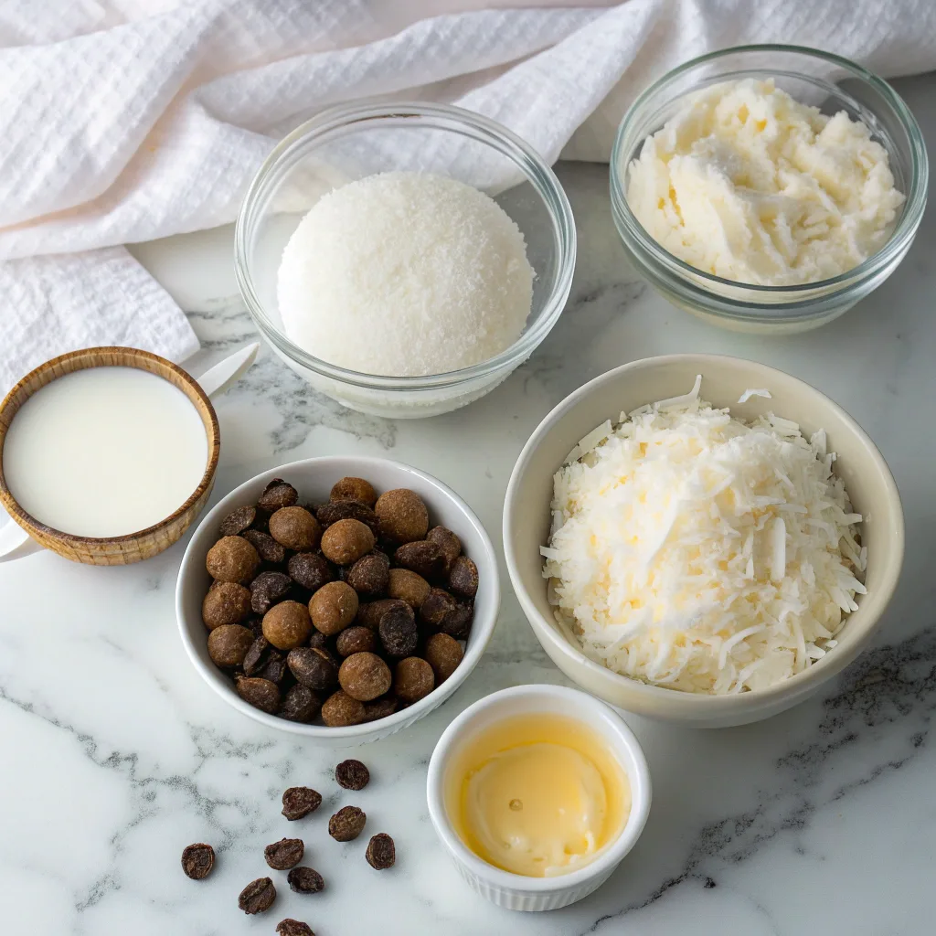 No-Bake Coconut Cream Balls with Condensed Milk – Easy and Delicious 9 Ingredients for no-bake coconut cream balls