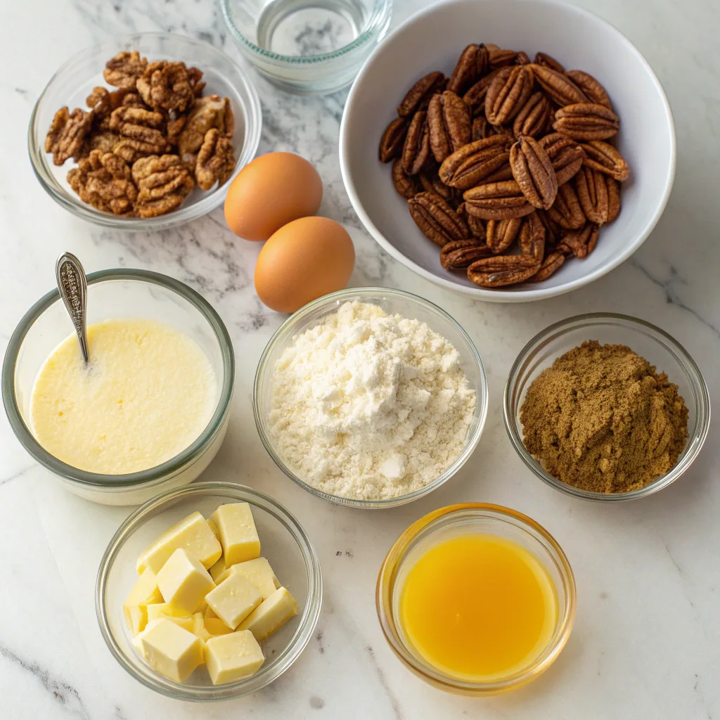 Pecan Pie Dump Cake Bars for Holidays and Weeknights 9 Ingredients for pecan pie dump cake