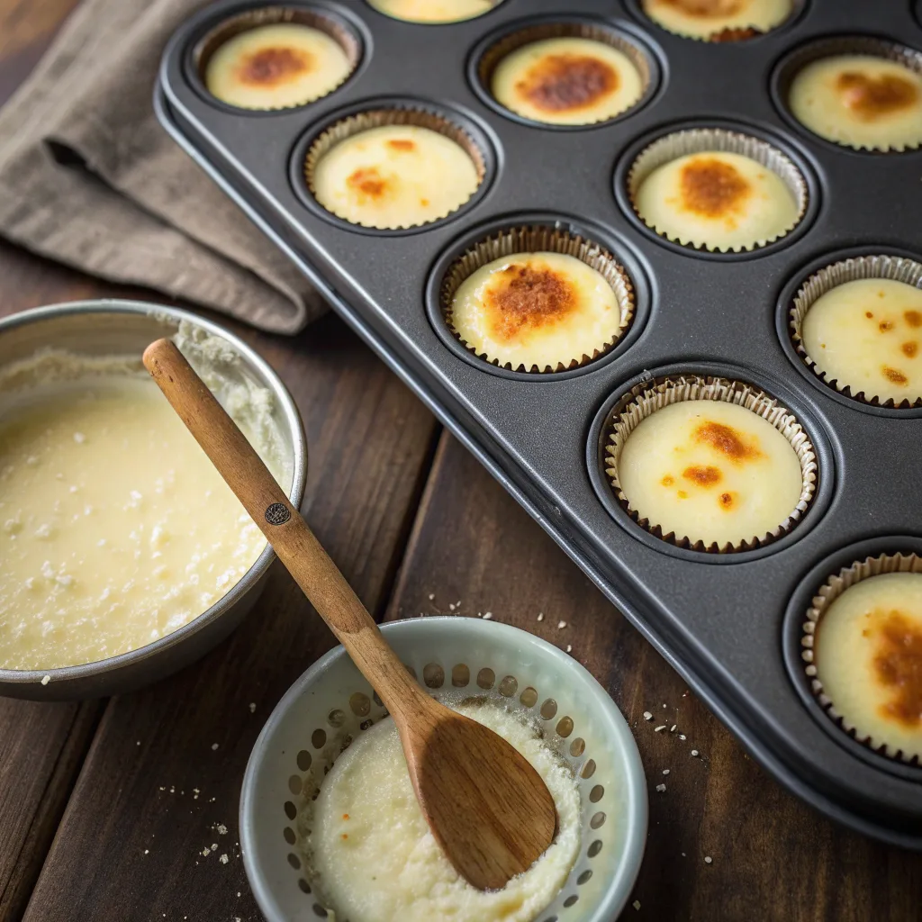 Cooking Vanilla Bean Crème Brûlée Cheesecake Cupcakes