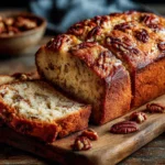 Sweet Alabama pecanbread with honey butter