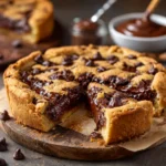 Cookie Pie Recipe: Easy One-Pan Dessert for Chocolate Lovers 12 Classic chocolate chip cookie pie served warm