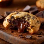Chocolate Stuffed Cookies Recipe with Soft, Gooey Centers 12 Chocolate stuffed cookie with melted chocolate inside
