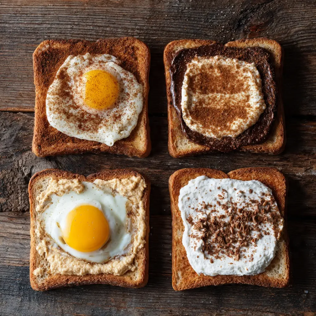 Homemade Cinnamon Toast – A Sweet & Simple Breakfast Favorite 11 Cinnamon toast variations flat lay