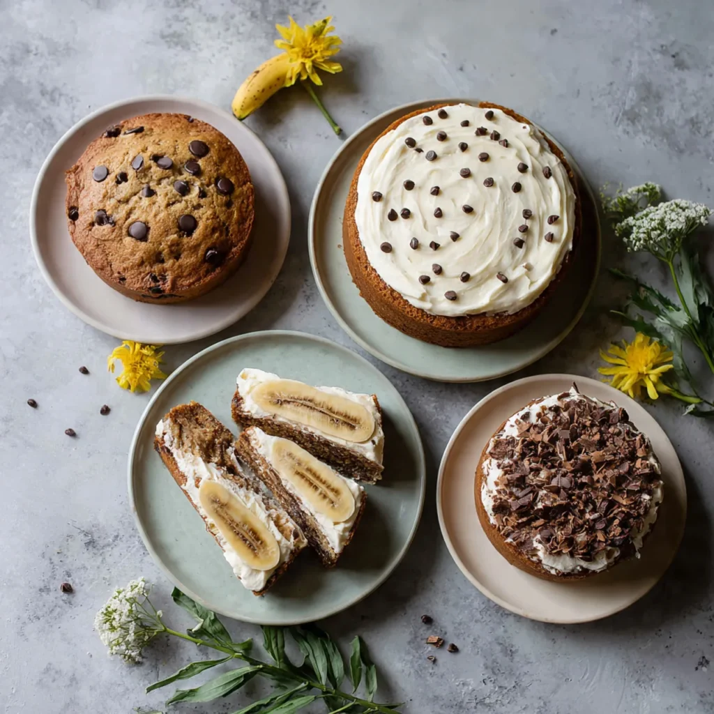 Best Banana Chocolate Chip Cake Recipe for Every Occasion 11 Four versions of banana chocolate chip cake