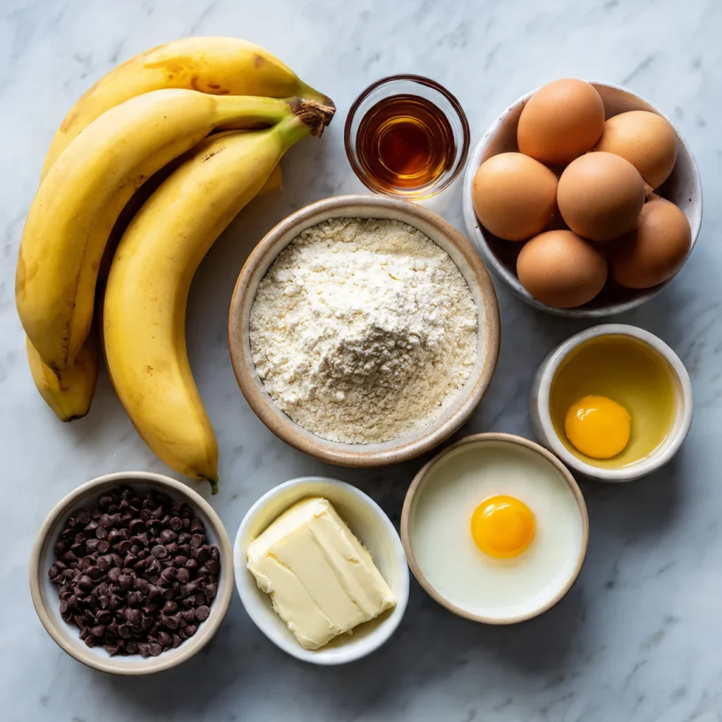 Best Banana Chocolate Chip Cake Recipe for Every Occasion 9 Ingredients for banana chocolate chip cake