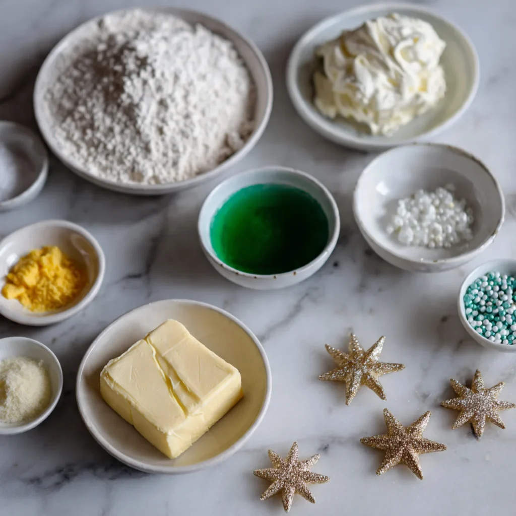 Christmas Tree Cake Macaron Recipe: Easy and Festive Holiday Treat 9 Ingredients for Christmas tree cake macarons