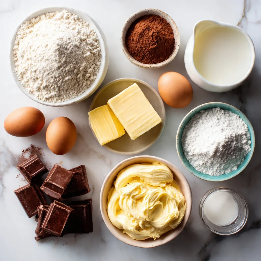 Ingredients for Classic Neiman Cake