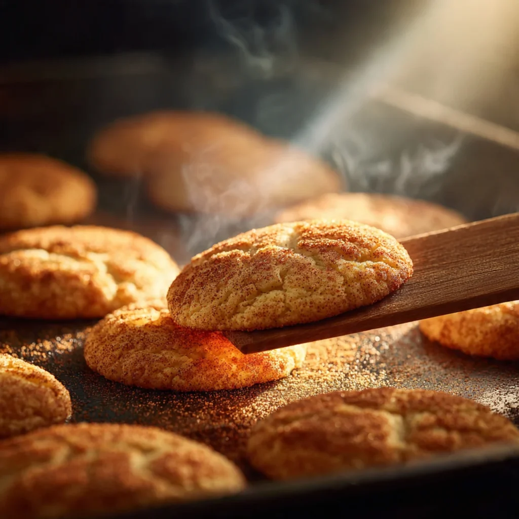 Soft Snickerdoodle Cookies – Easy Recipe for All Ages 10 Baking Snickerdoodle Cookies in Oven
