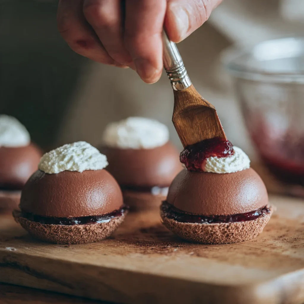 Chocolate Raspberry Mousse Domes Recipe – Easy & Stunning Dessert 10 Cooking Chocolate Raspberry Mousse Domes