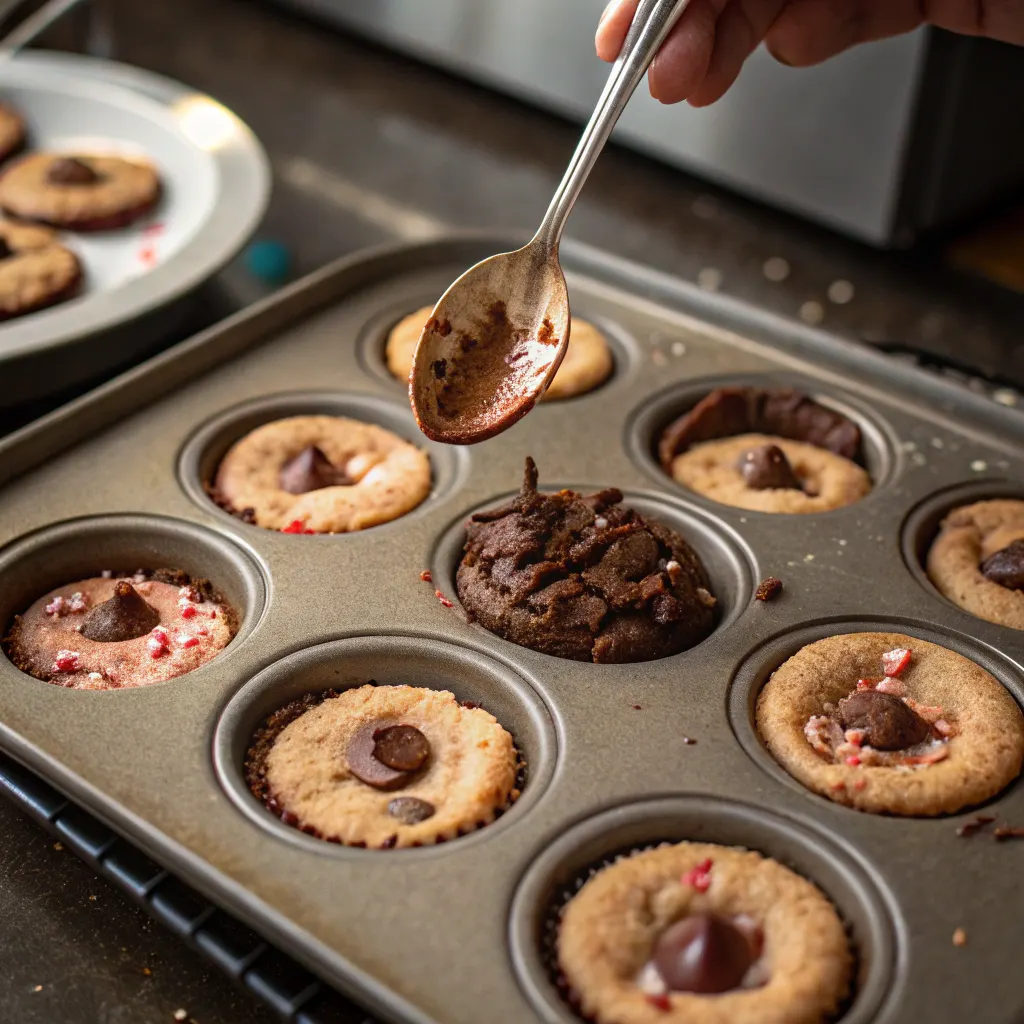 Chocolate Peppermint Cookie Cups: Easy Holiday Dessert Recipe 10 Baking chocolate peppermint cookie cups