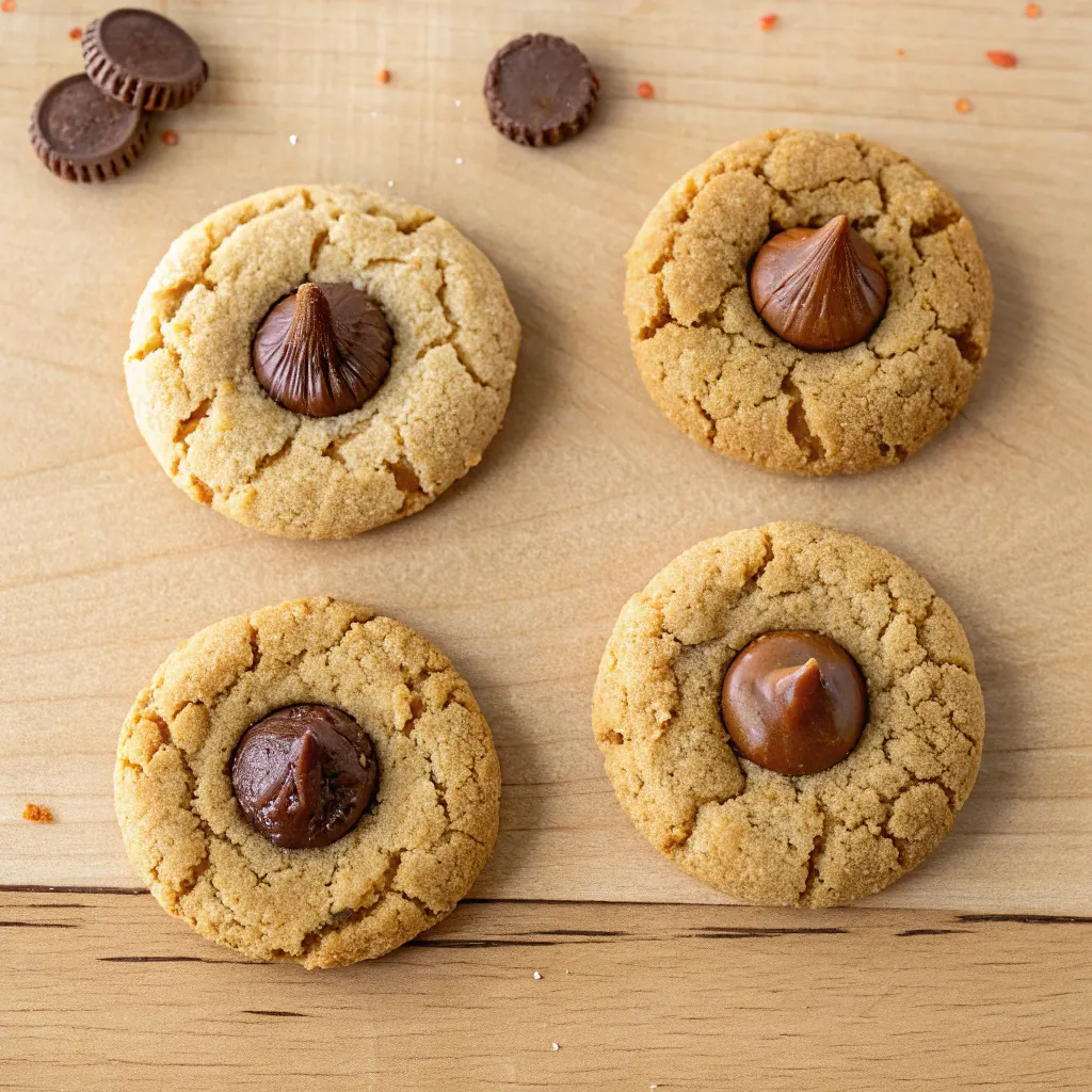 Peanut Butter Blossoms Recipe for Quick and Easy Family Cookies 11 Four peanut butter blossom cookie variations