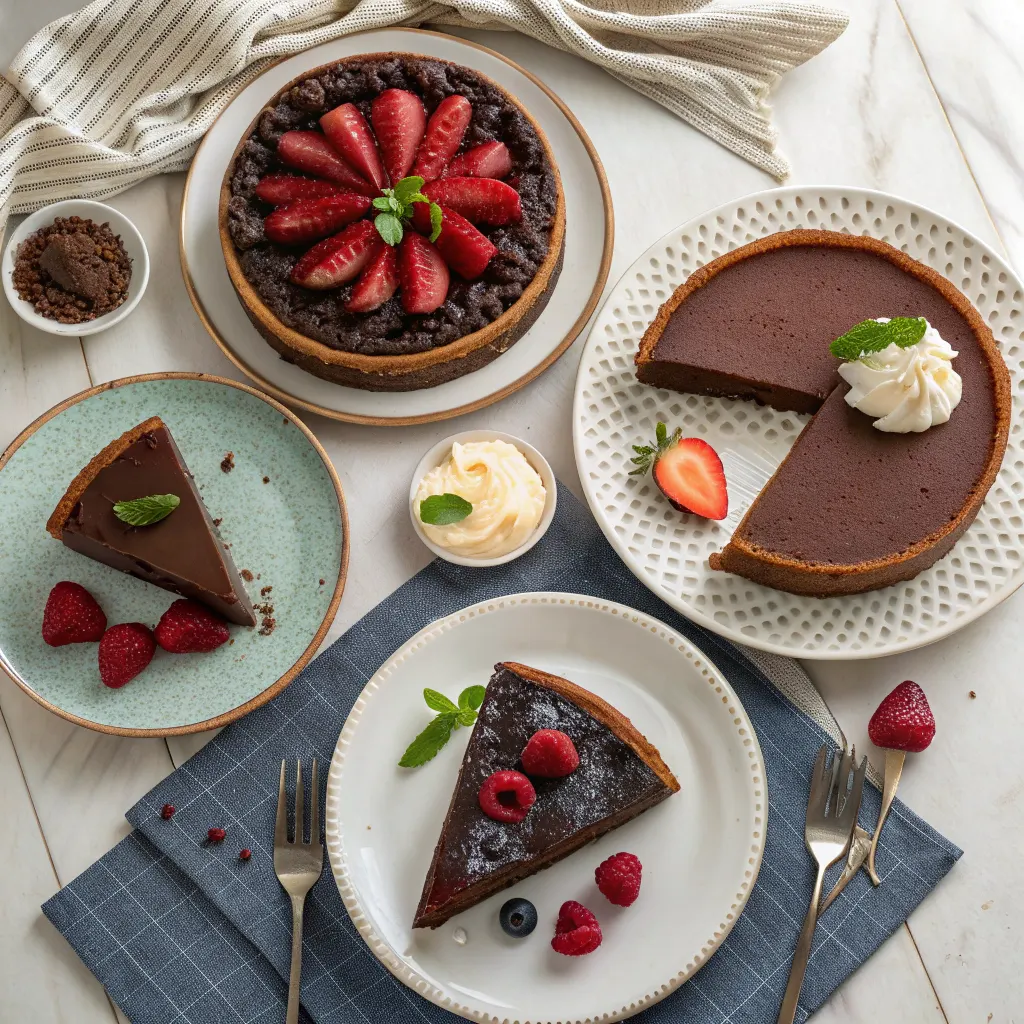 Chocolate Flan Recipe – Creamy, Silky, and Easy to Make 11 Four chocolate flan variations
