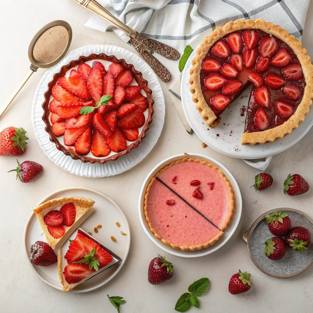 Strawberry Custard Cake Recipe: Creamy, Delicious, and Easy to Make 11 Four strawberry custard cake variations