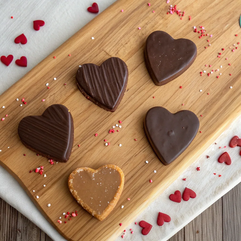 Peanut Butter Hearts Recipe – Easy Homemade Chocolate Treats 11 Different chocolate peanut butter hearts