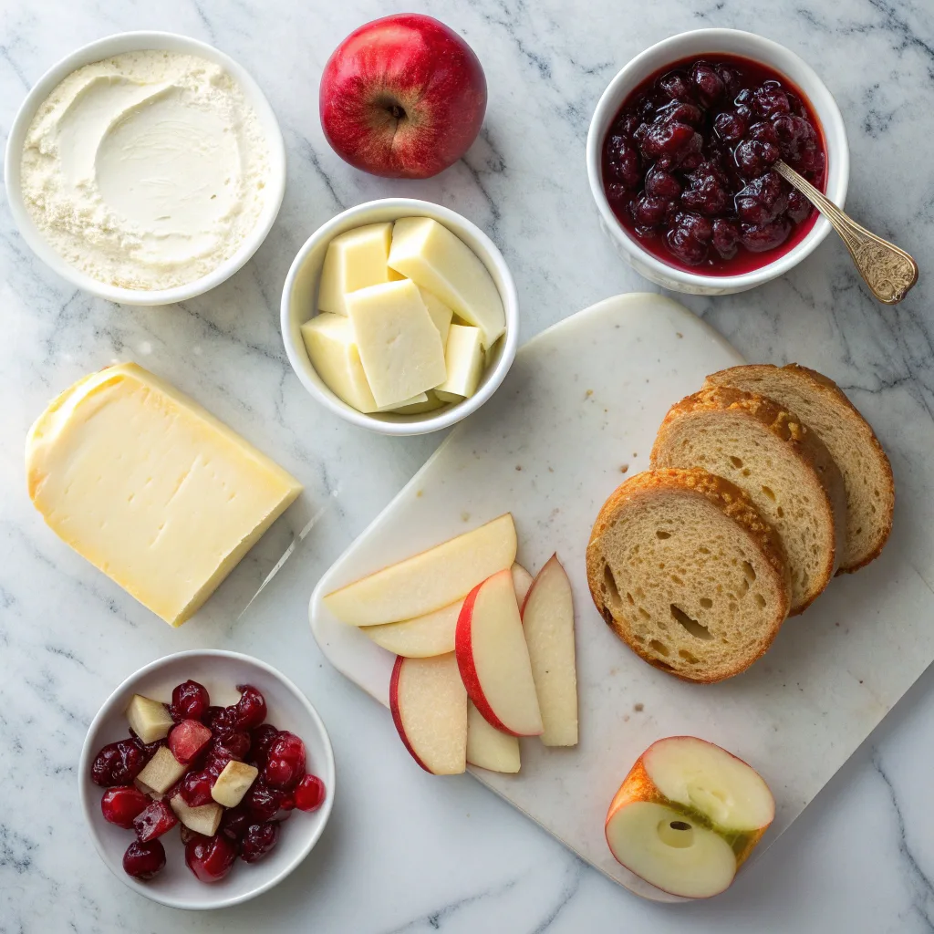 Apple Cranberry Grilled Cheese with Brie – Easy Weeknight Sandwich 9 Ingredients for apple cranberry grilled cheese