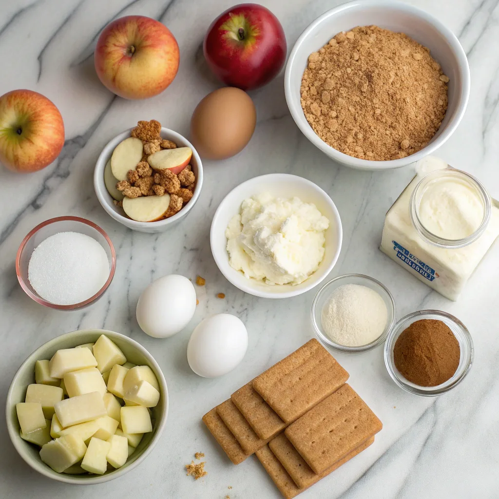 Vampire Bite Caramel Apple Cheesecake Bars – Halloween Dessert Magic 9 Ingredients for caramel apple cheesecake bars