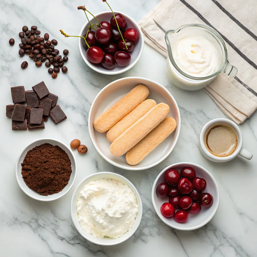 Boozy Cherry Tiramisu Recipe: Easy, Creamy, and Delicious 9 Ingredients for cherry tiramisu