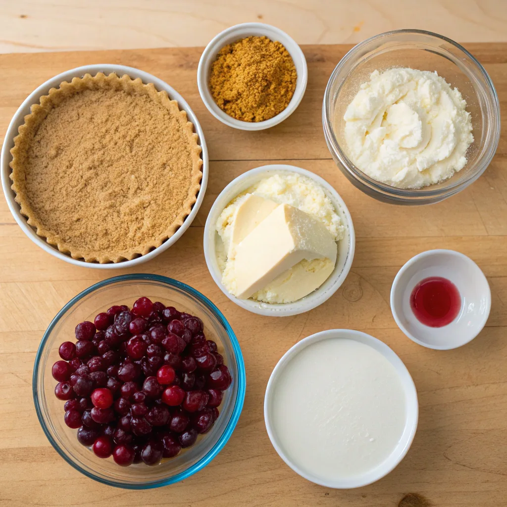 Cranberry Cream Cheese Crumb Pie – Silky, Sweet, and Tart 9 Ingredients for cranberry cream cheese crumb pie