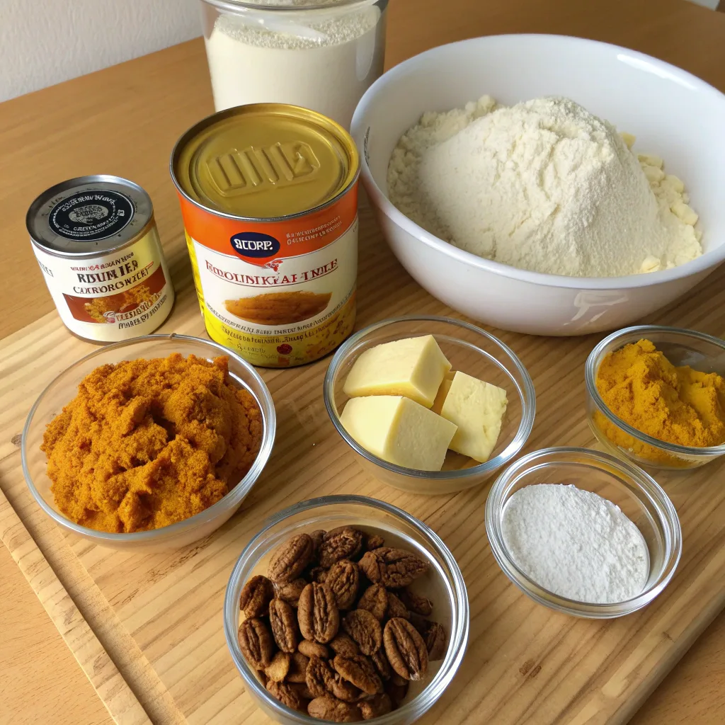 Pumpkin Dump Cake Graveyard – Scary Sweet Halloween Treat 9 Ingredients for pumpkin dump cake