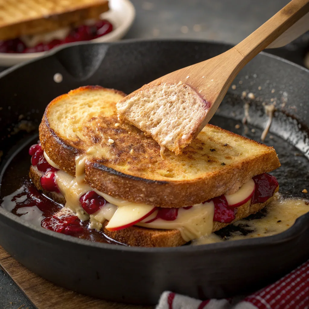 Apple Cranberry Grilled Cheese with Brie – Easy Weeknight Sandwich 10 Cooking apple cranberry grilled cheese