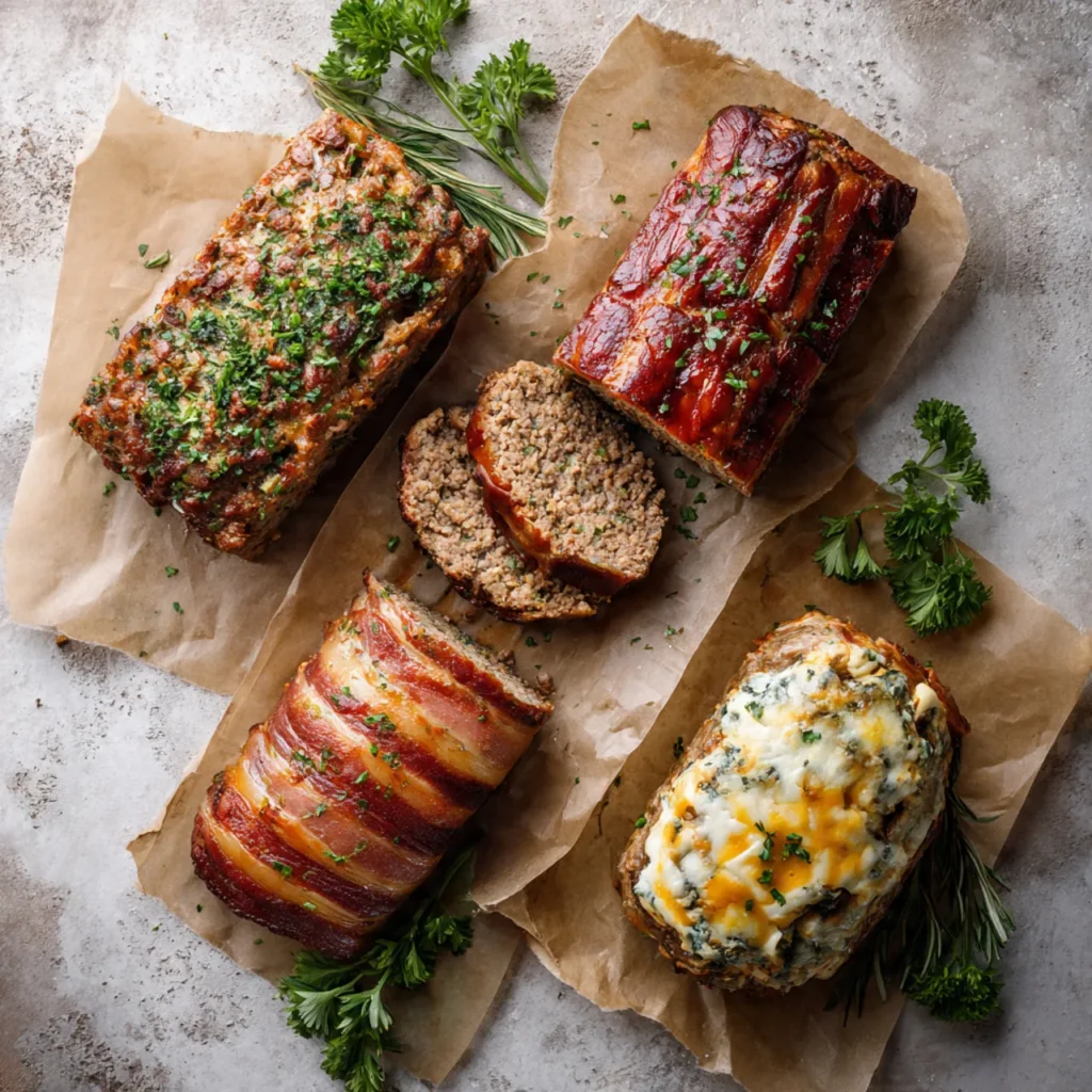 Different meatloaf recipe variations