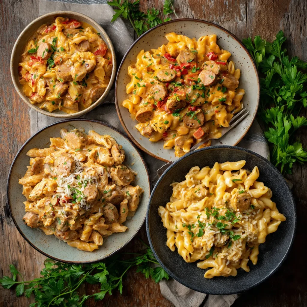 Crock Pot Creamy Cajun Chicken Pasta – Easy & Family-Friendly 8 Variations of Crock Pot Creamy Cajun Chicken Pasta