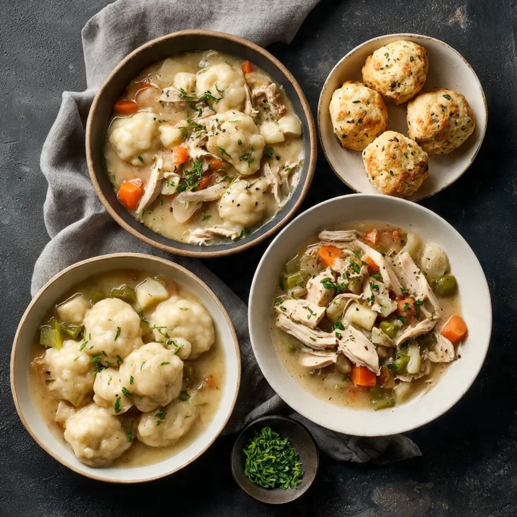 Lightened Chicken And Dumplings – Cozy, Healthy Southern Comfort Food 11 Variations of lightened chicken and dumplings