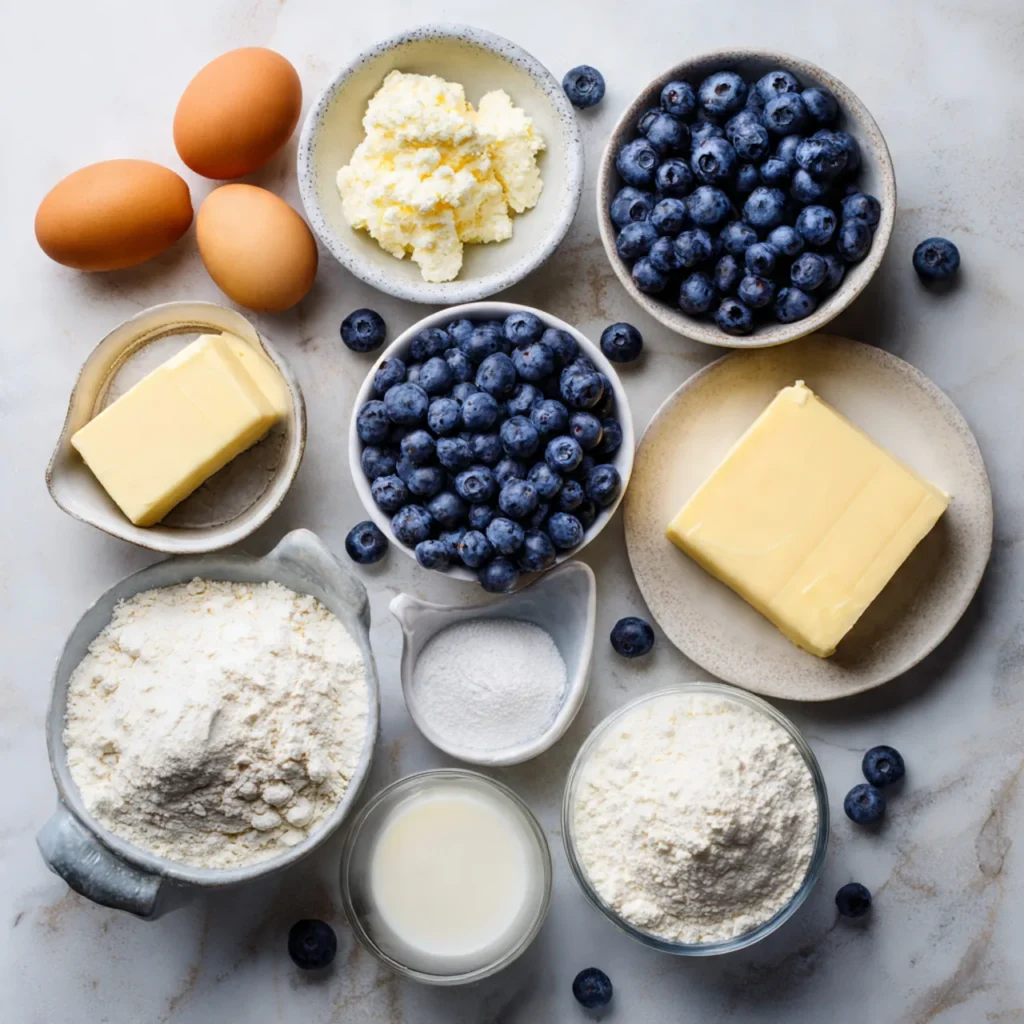 Blueberry Cream Cheese Muffins – Easy, Fluffy, and Family-Friendly 9 Ingredients for blueberry cream cheese muffins