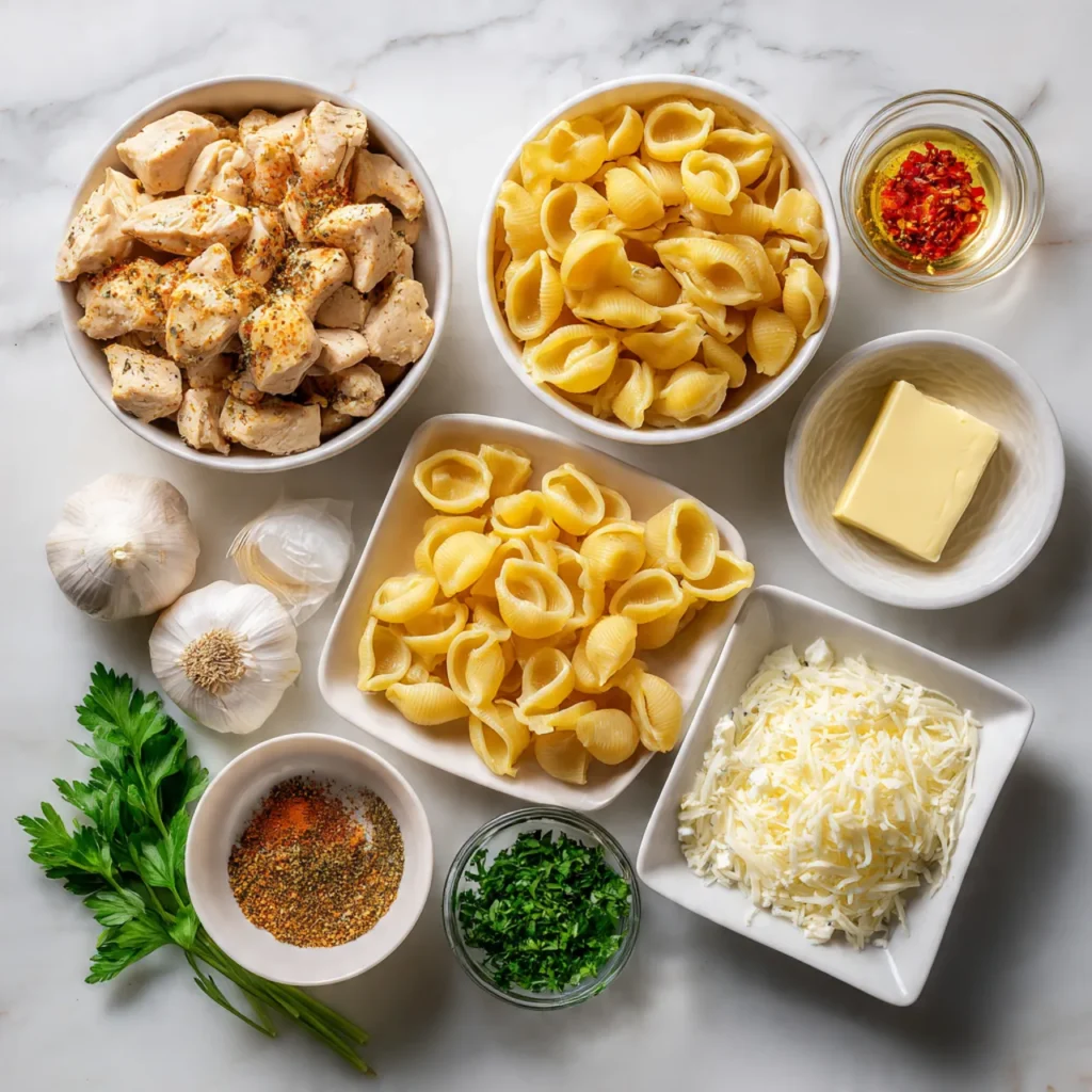 Cajun Chicken Shellbows Pasta – Easy Creamy Weeknight Recipe 9 Ingredients for Cajun Chicken Shellbows Pasta