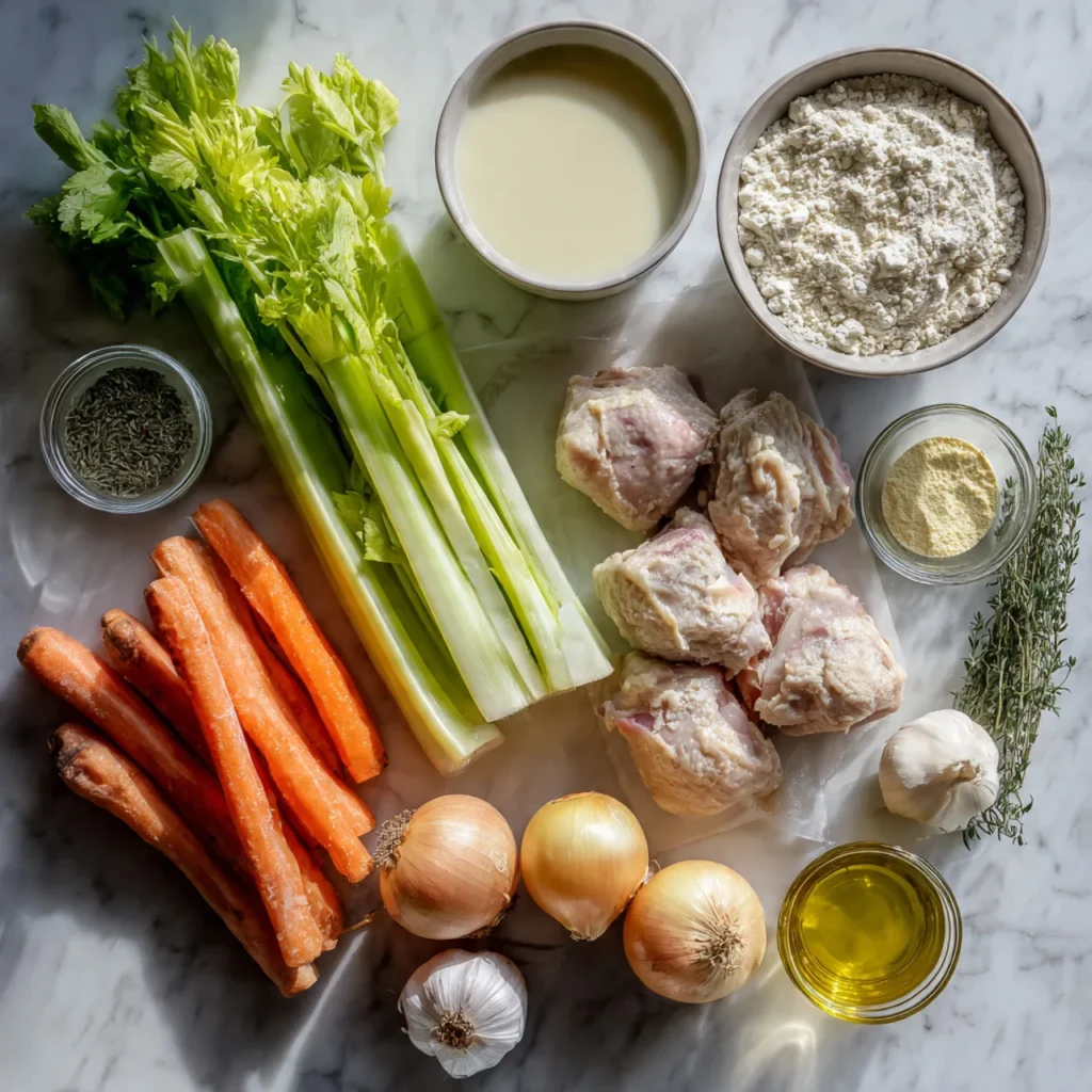 Lightened Chicken And Dumplings – Cozy, Healthy Southern Comfort Food 9 Ingredients for lightened chicken and dumplings