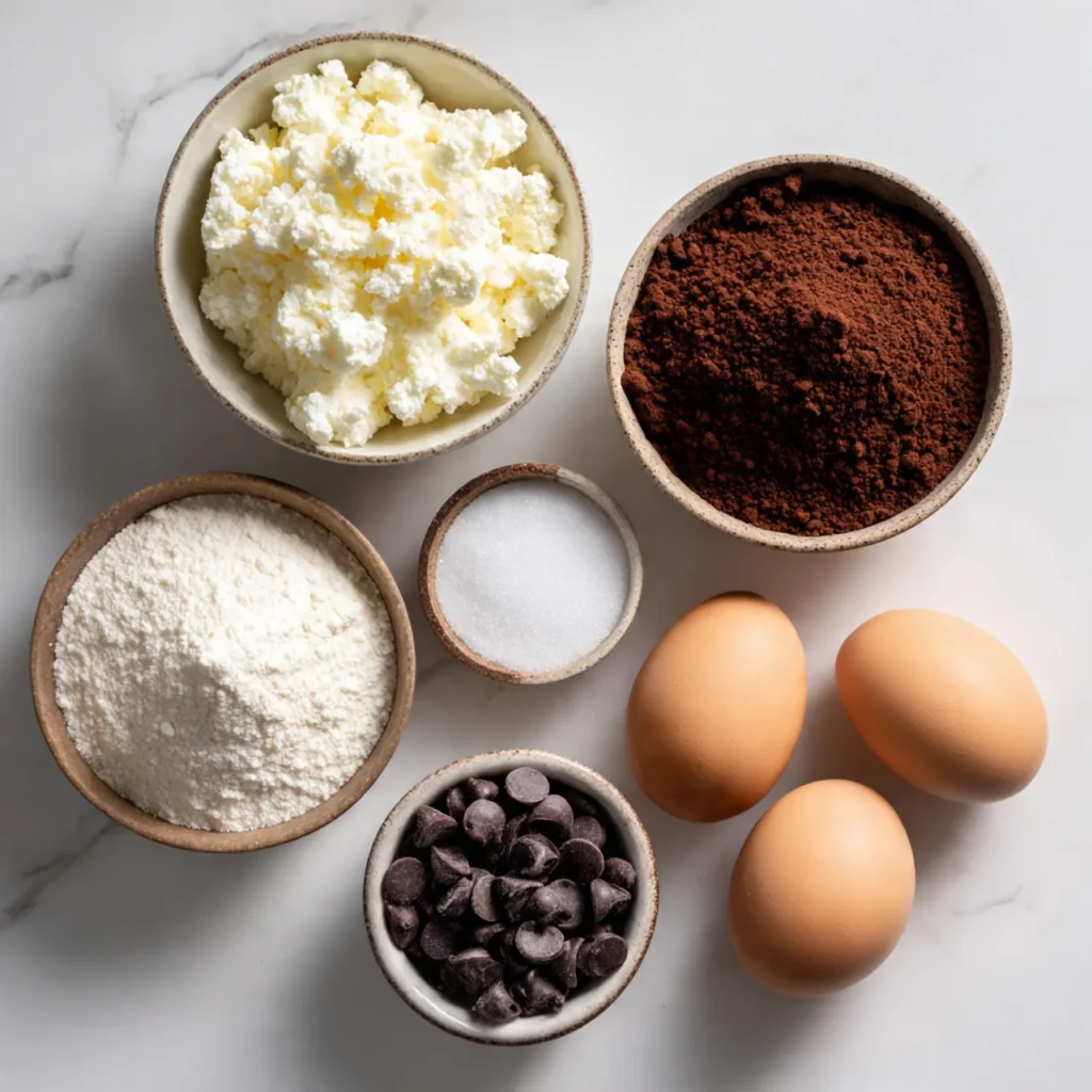 Easy and Fudgy Quick 4 Ingredient Cottage Cheese Brownies 9 Ingredients for quick 4 ingredient cottage cheese brownies