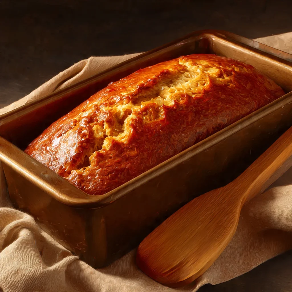 Delicious Greek Yogurt Banana Bread – Moist, Healthy, and Easy 10 Delicious Greek Yogurt Banana Bread baking in oven